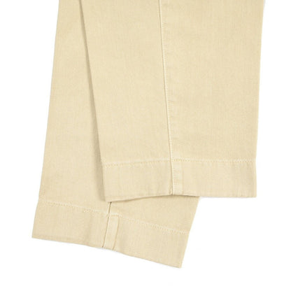 BERWICH “CHIAIAFF - GD” コットン100% ノータックチノパンツ ベージュ(old722) 48 | GUARDAROBA MILANO OFFICIAL STORE