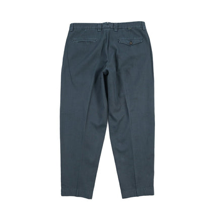 BERWICH “CHIAIAFF - GD” リネン混コットン ノータックパンツ ネイビー(old339) 46 | GUARDAROBA MILANO OFFICIAL STORE