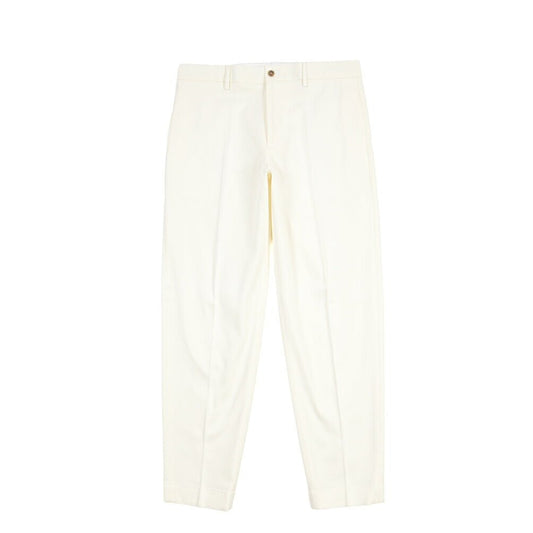 BERWICH “CHIAIAFF LONG” ストレッチコットン ノータックチノパンツ ホワイト(white) 46 | GUARDAROBA MILANO OFFICIAL STORE