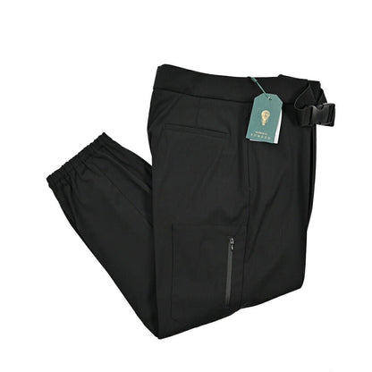 BERWICH "CORTINA" ストレッチウール ワンタックイージーパンツ｜424673 - 44｜GUARDAROBA MILANO OFFICIAL STORE