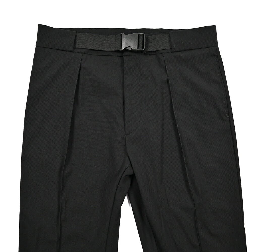 BERWICH "CORTINA" ストレッチウール ワンタックイージーパンツ｜424673 - 44｜GUARDAROBA MILANO OFFICIAL STORE