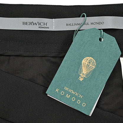 BERWICH "CORTINA" ストレッチウール ワンタックイージーパンツ｜424673 - 44｜GUARDAROBA MILANO OFFICIAL STORE