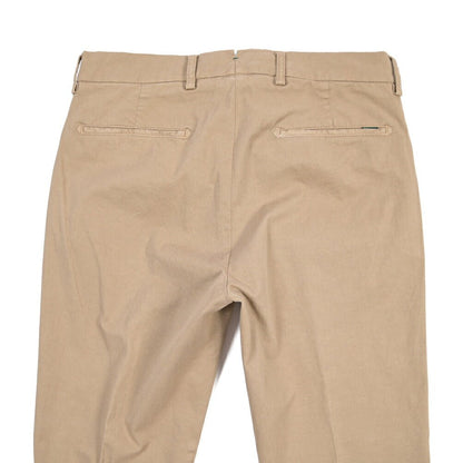 BERWICH “DAB FF CROP-GD” ストレッチコットン ノータックチノパンツ ベージュ(noce724) 46 | GUARDAROBA MILANO OFFICIAL STORE