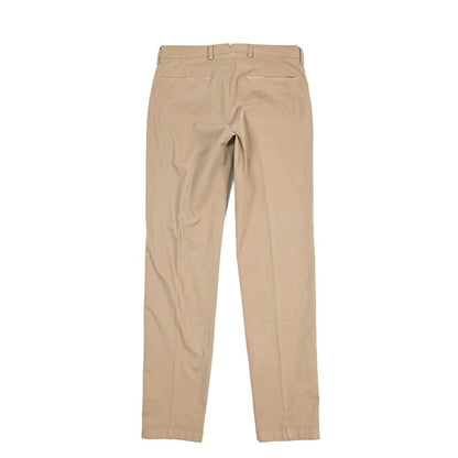 BERWICH “DAB FF CROP-GD” ストレッチコットン ノータックチノパンツ ベージュ(noce724) 46 | GUARDAROBA MILANO OFFICIAL STORE
