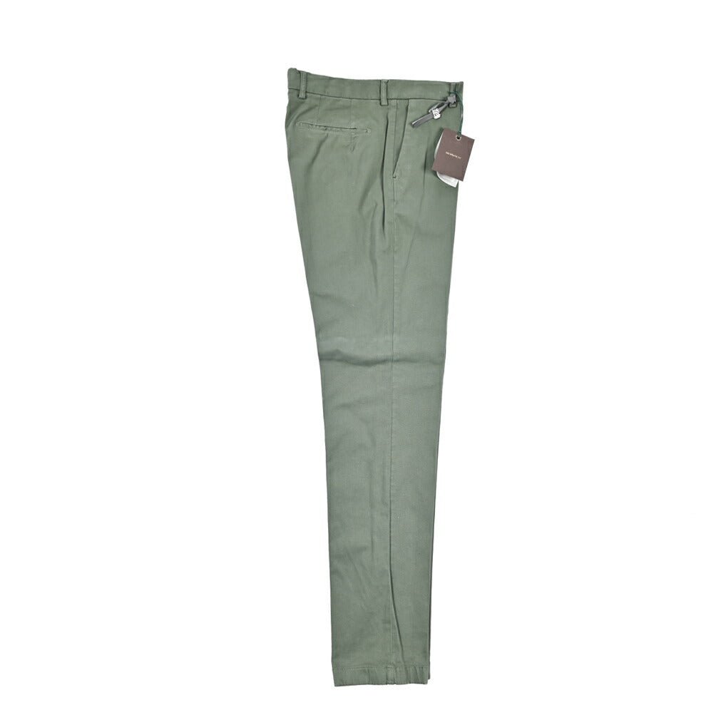 BERWICH “DABFF - GD ストレッチコットン ノータックチノパンツ カーキグリーン(verde821) 46 | GUARDAROBA MILANO OFFICIAL STORE