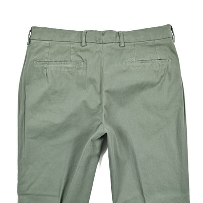 BERWICH “DABFF - GD ストレッチコットン ノータックチノパンツ カーキグリーン(verde821) 46 | GUARDAROBA MILANO OFFICIAL STORE