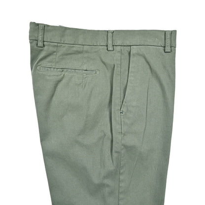 BERWICH “DABFF - GD ストレッチコットン ノータックチノパンツ カーキグリーン(verde821) 46 | GUARDAROBA MILANO OFFICIAL STORE