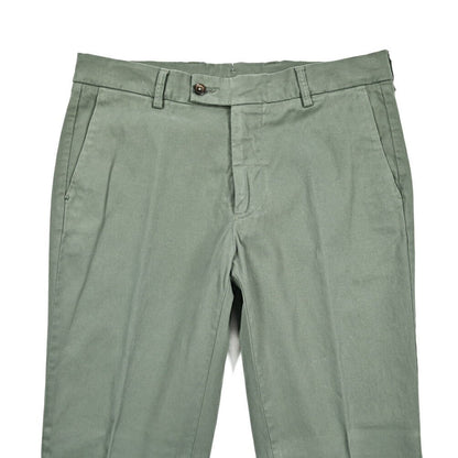 BERWICH “DABFF - GD ストレッチコットン ノータックチノパンツ カーキグリーン(verde821) 46 | GUARDAROBA MILANO OFFICIAL STORE