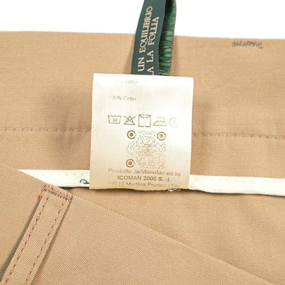 BERWICH “FATIGUE 185” コットン100% ベイカーパンツ ベージュ(khaki) 48 | GUARDAROBA MILANO OFFICIAL STORE