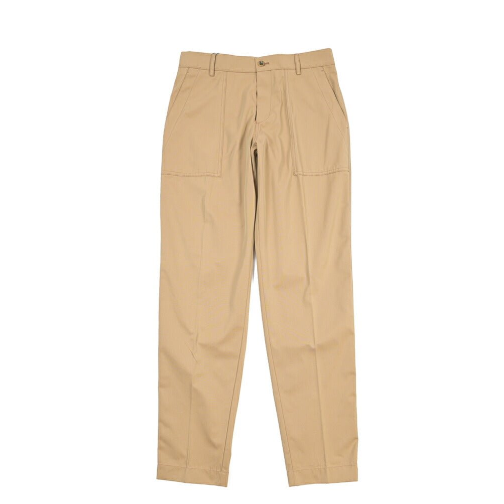 BERWICH “FATIGUE 185” コットン100% ベイカーパンツ ベージュ(khaki) 48 | GUARDAROBA MILANO OFFICIAL STORE