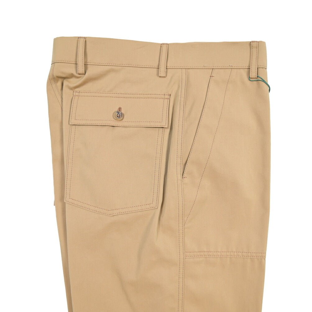 BERWICH “FATIGUE 185” コットン100% ベイカーパンツ ベージュ(khaki) 48 | GUARDAROBA MILANO OFFICIAL STORE
