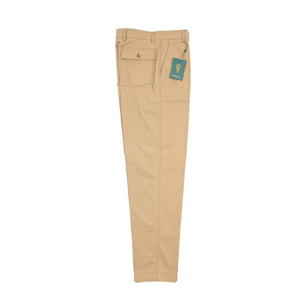 BERWICH “FATIGUE 185” コットン100% ベイカーパンツ ベージュ(khaki) 48 | GUARDAROBA MILANO OFFICIAL STORE