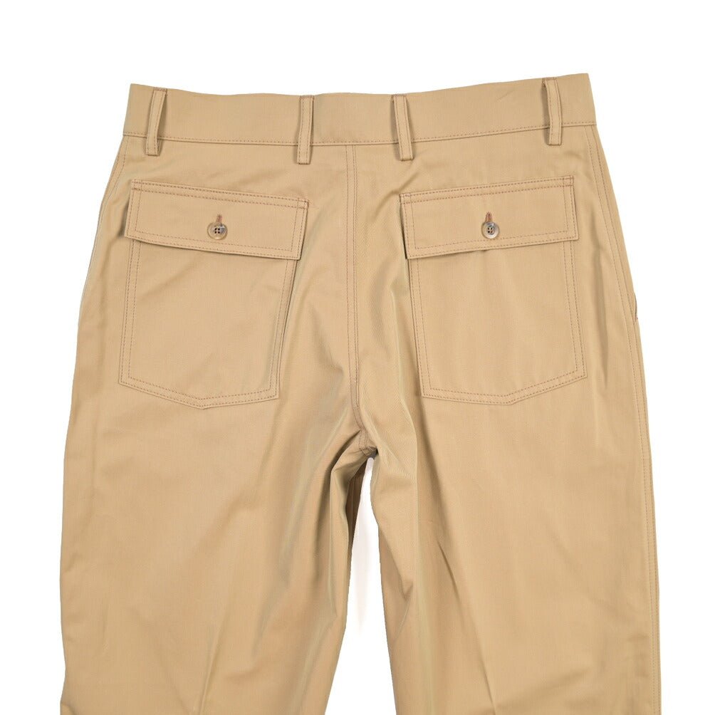 BERWICH “FATIGUE 185” コットン100% ベイカーパンツ ベージュ(khaki) 48 | GUARDAROBA MILANO OFFICIAL STORE