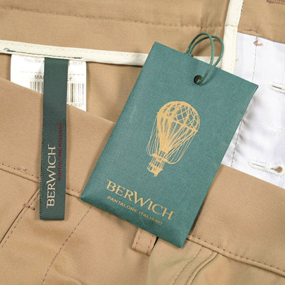 BERWICH “FATIGUE 185” コットン100% ベイカーパンツ ベージュ(khaki) 48 | GUARDAROBA MILANO OFFICIAL STORE