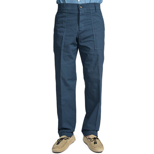 BERWICH "FATIGUE 185" ストレッチコットン ベイカーパンツ ネイビー(blue13) 46 | GUARDAROBA MILANO OFFICIAL STORE
