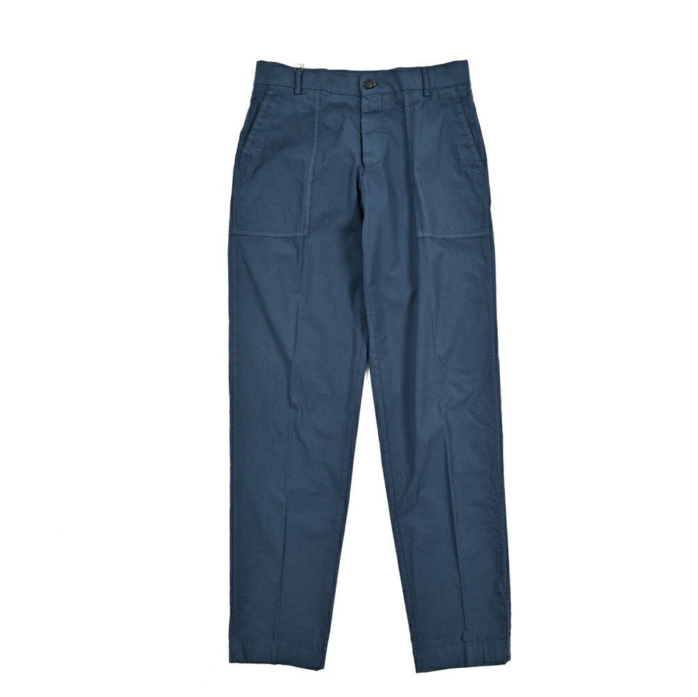 BERWICH "FATIGUE 185" ストレッチコットン ベイカーパンツ ネイビー(blue13) 46 | GUARDAROBA MILANO OFFICIAL STORE