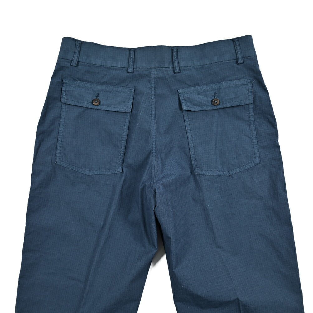 BERWICH "FATIGUE 185" ストレッチコットン ベイカーパンツ ネイビー(blue13) 46 | GUARDAROBA MILANO OFFICIAL STORE
