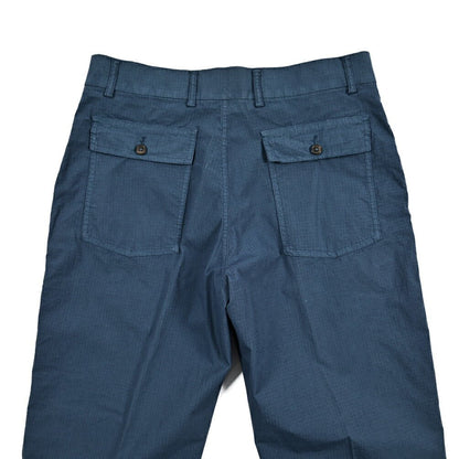 BERWICH "FATIGUE 185" ストレッチコットン ベイカーパンツ ネイビー(blue13) 46 | GUARDAROBA MILANO OFFICIAL STORE
