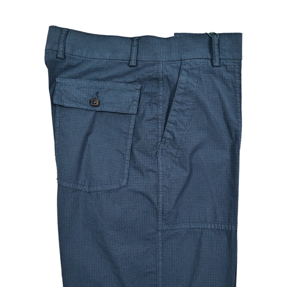 BERWICH "FATIGUE 185" ストレッチコットン ベイカーパンツ ネイビー(blue13) 46 | GUARDAROBA MILANO OFFICIAL STORE