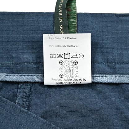 BERWICH "FATIGUE 185" ストレッチコットン ベイカーパンツ ネイビー(blue13) 46 | GUARDAROBA MILANO OFFICIAL STORE