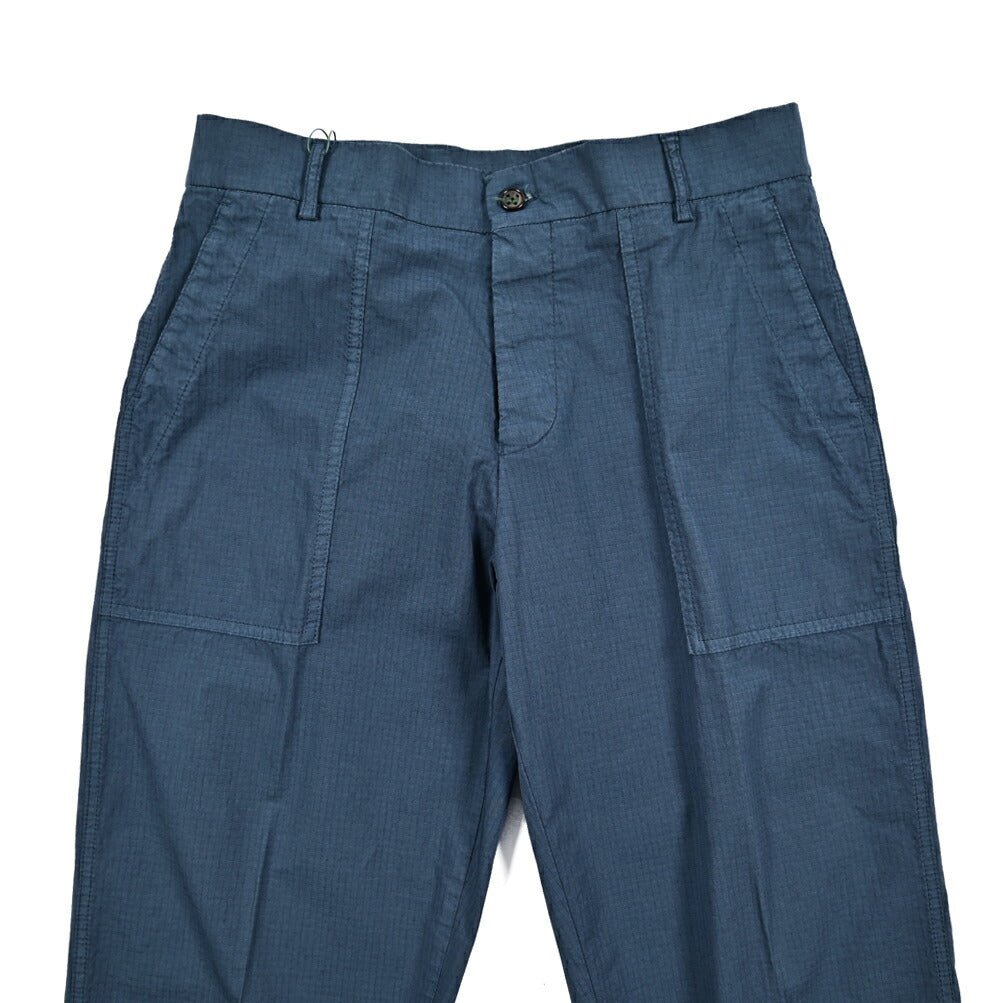 BERWICH "FATIGUE 185" ストレッチコットン ベイカーパンツ ネイビー(blue13) 46 | GUARDAROBA MILANO OFFICIAL STORE