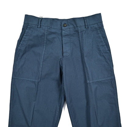 BERWICH "FATIGUE 185" ストレッチコットン ベイカーパンツ ネイビー(blue13) 46 | GUARDAROBA MILANO OFFICIAL STORE