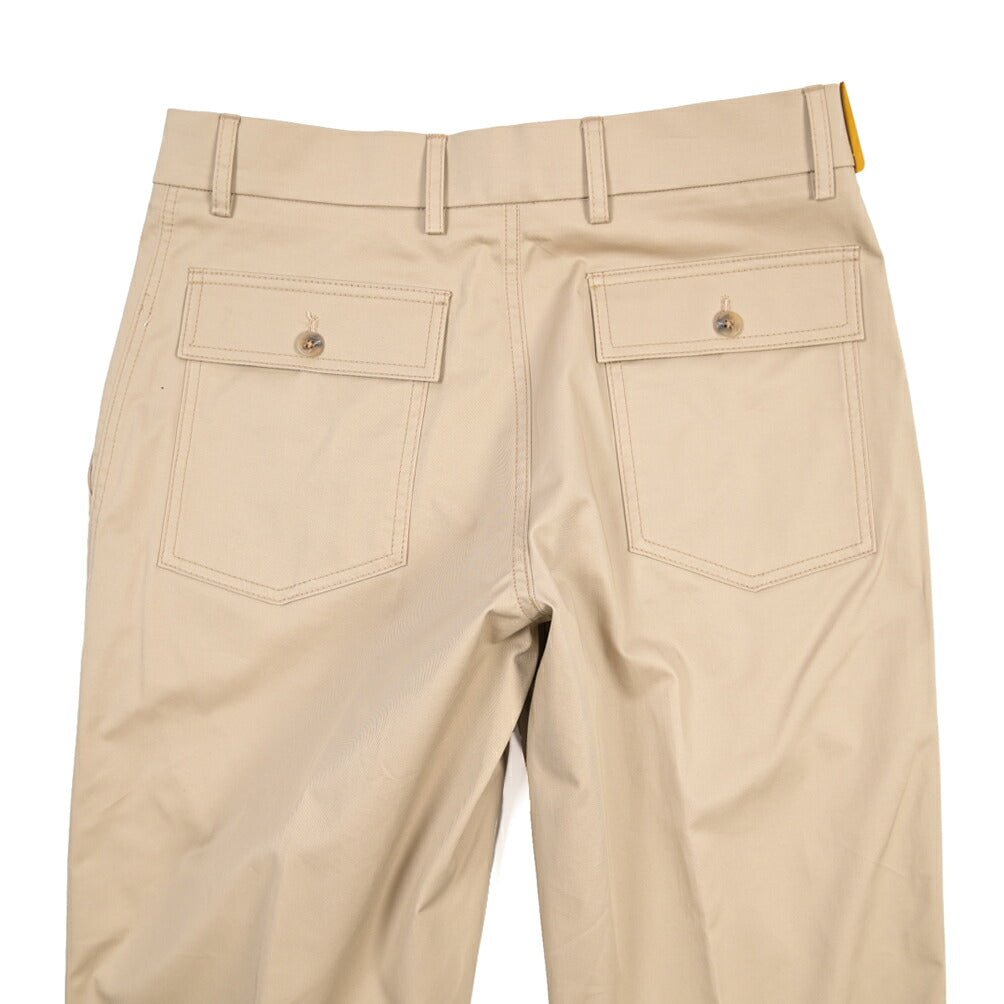 BERWICH “FATIGUE 185” ポリエステル混コットン ベイカーパンツ ベージュ(camel) 46 | GUARDAROBA MILANO OFFICIAL STORE