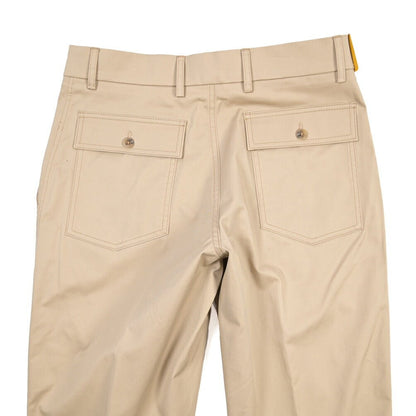 BERWICH “FATIGUE 185” ポリエステル混コットン ベイカーパンツ ベージュ(camel) 46 | GUARDAROBA MILANO OFFICIAL STORE