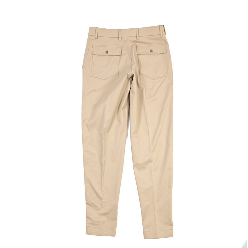 BERWICH “FATIGUE 185” ポリエステル混コットン ベイカーパンツ ベージュ(camel) 46 | GUARDAROBA MILANO OFFICIAL STORE