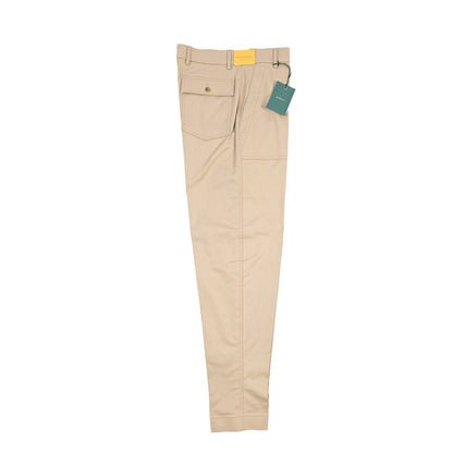 BERWICH “FATIGUE 185” ポリエステル混コットン ベイカーパンツ ベージュ(camel) 46 | GUARDAROBA MILANO OFFICIAL STORE