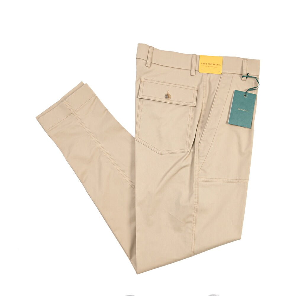 BERWICH “FATIGUE 185” ポリエステル混コットン ベイカーパンツ ベージュ(camel) 46 | GUARDAROBA MILANO OFFICIAL STORE
