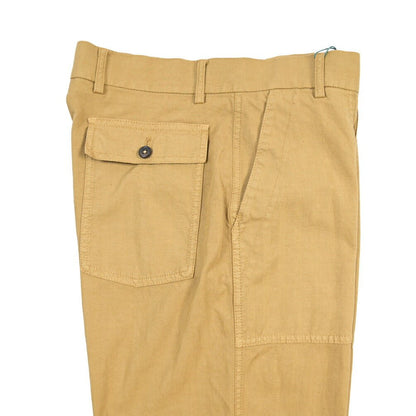 BERWICH “FATIGUE 185-GD” リネン混コットン ベイカーパンツ ベージュ(beige591) 48 | GUARDAROBA MILANO OFFICIAL STORE