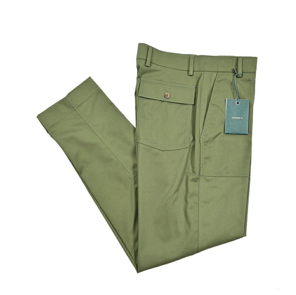 BERWICH "FATIGUE185" コットンチノ ベイカーパンツ｜424436 - 46｜GUARDAROBA MILANO OFFICIAL STORE