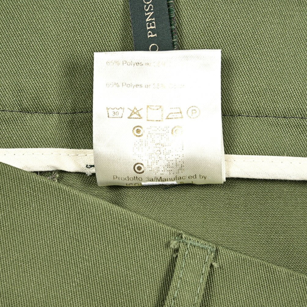 BERWICH "FATIGUE185" コットンチノ ベイカーパンツ｜424436 - 46｜GUARDAROBA MILANO OFFICIAL STORE