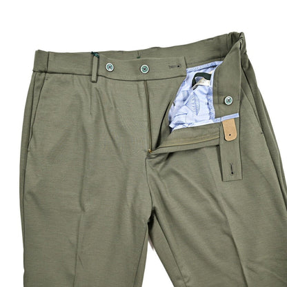 BERWICH "GLOBE" ビスコース混 ノータックジャージーパンツ｜425204｜GUARDAROBA MILANO OFFICIAL STORE