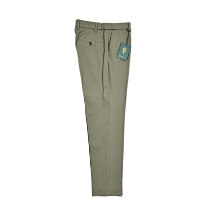 BERWICH "GLOBE" ビスコース混 ノータックジャージーパンツ｜425204｜GUARDAROBA MILANO OFFICIAL STORE