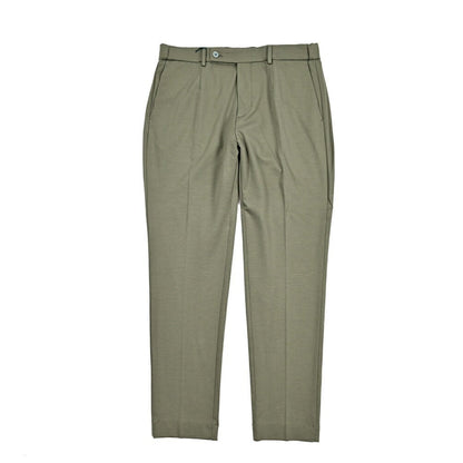 BERWICH "GLOBE" ビスコース混 ノータックジャージーパンツ｜425204｜GUARDAROBA MILANO OFFICIAL STORE