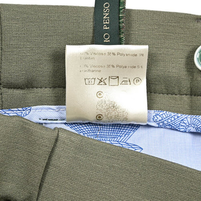 BERWICH "GLOBE" ビスコース混 ノータックジャージーパンツ｜425204｜GUARDAROBA MILANO OFFICIAL STORE