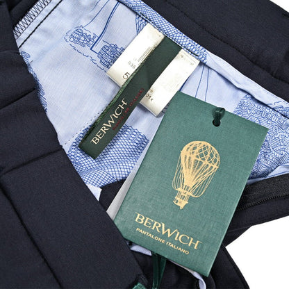 BERWICH "GLOBE" ビスコース混 ノータックジャージーパンツ｜425205｜GUARDAROBA MILANO OFFICIAL STORE