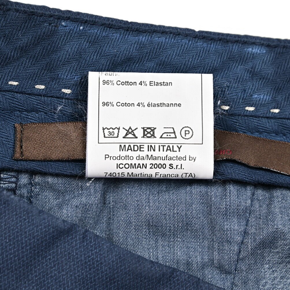 BERWICH "INT FF" ストレッチコットン ノータックスラックス｜432649-46｜GUARDAROBA MILANO OFFICIAL STORE