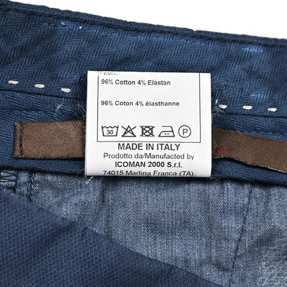 BERWICH "INT FF" ストレッチコットン ノータックスラックス｜432649-46｜GUARDAROBA MILANO OFFICIAL STORE