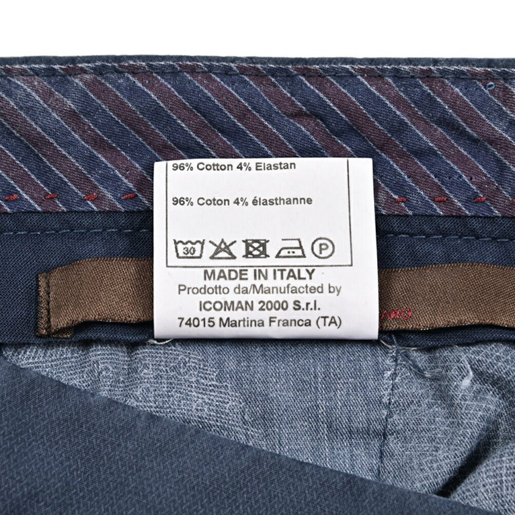 BERWICH "INT FF" ストレッチコットン ノータックスラックス｜432845-46｜GUARDAROBA MILANO OFFICIAL STORE