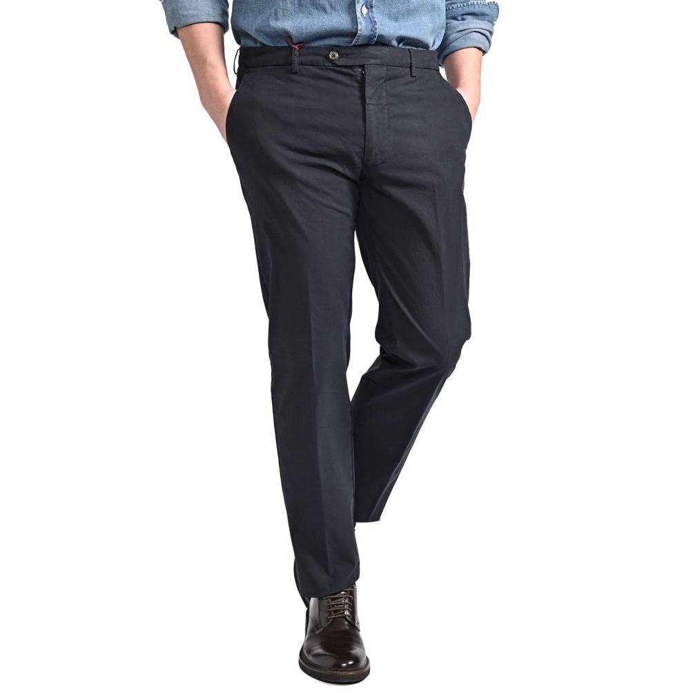 BERWICH "INT FF" ストレッチコットン ノータックスラックス｜432960-48｜GUARDAROBA MILANO OFFICIAL STORE