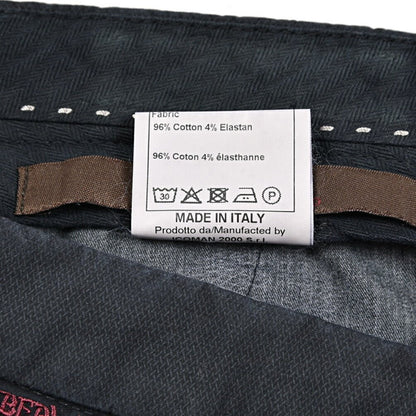 BERWICH "INT FF" ストレッチコットン ノータックスラックス｜432960-48｜GUARDAROBA MILANO OFFICIAL STORE