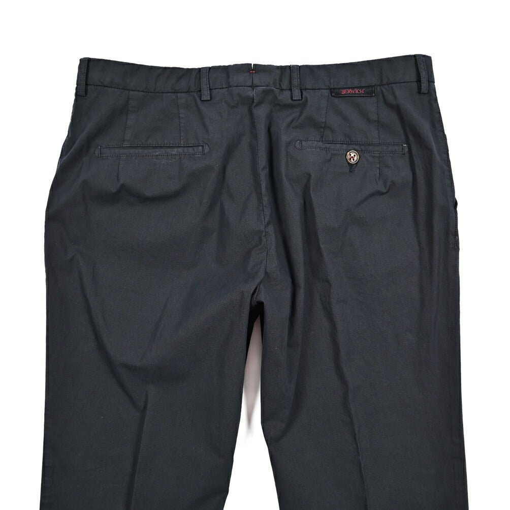 BERWICH "INT FF" ストレッチコットン ノータックスラックス｜432960-48｜GUARDAROBA MILANO OFFICIAL STORE