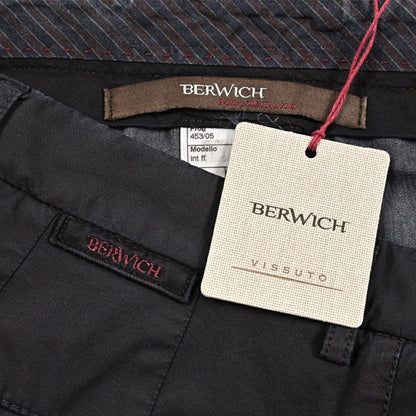 BERWICH "INT FF" ストレッチコットン ノータックスラックス｜433009-46｜GUARDAROBA MILANO OFFICIAL STORE