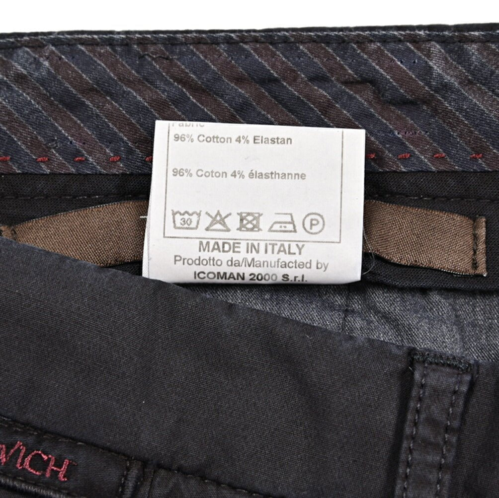 BERWICH "INT FF" ストレッチコットン ノータックスラックス｜433009-46｜GUARDAROBA MILANO OFFICIAL STORE