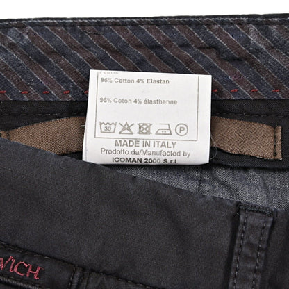 BERWICH "INT FF" ストレッチコットン ノータックスラックス｜433009-46｜GUARDAROBA MILANO OFFICIAL STORE