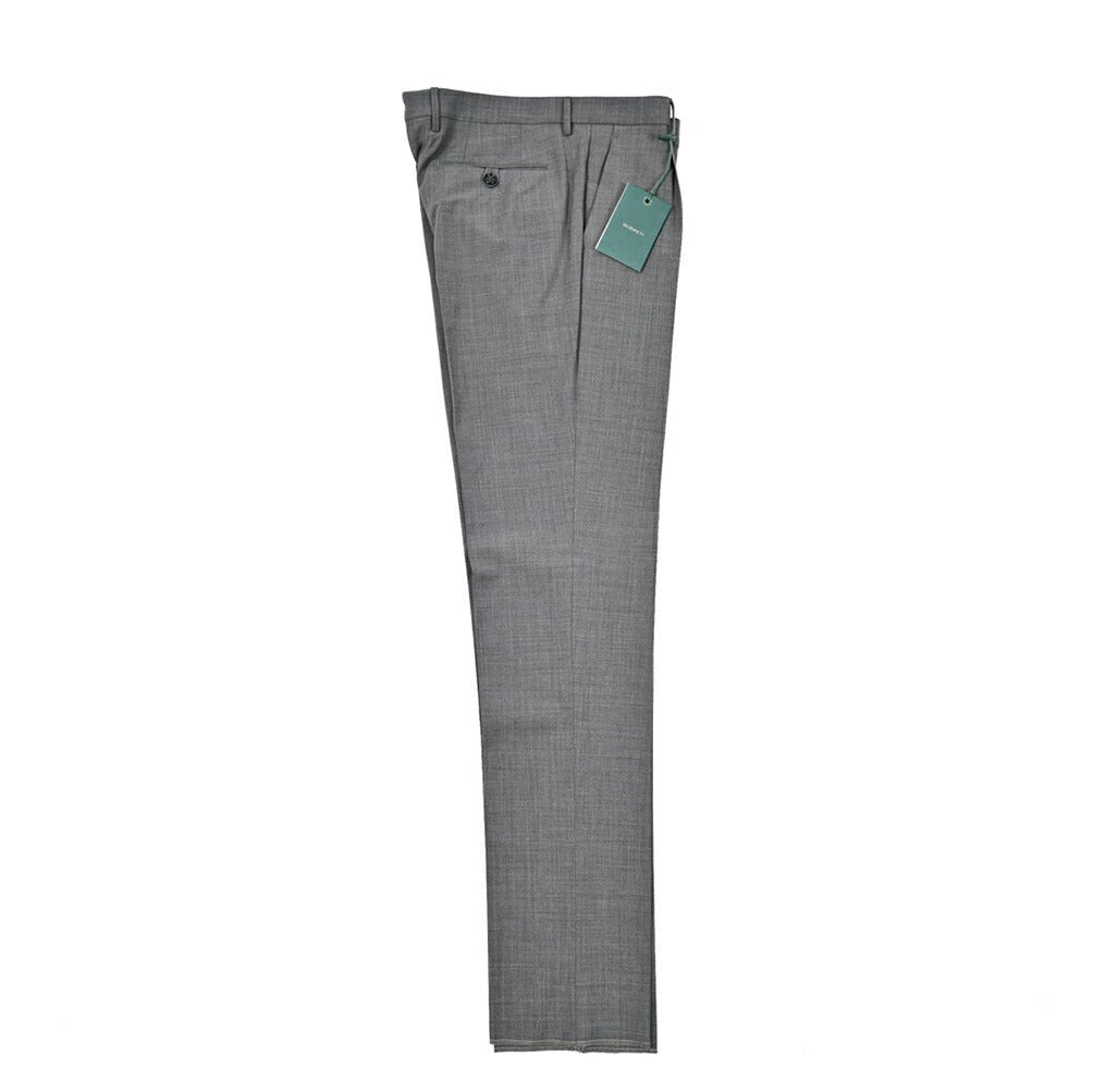 BERWICH "J MORELLO 1P" ストレッチウール ワンタックスラックス｜425008 - 42｜GUARDAROBA MILANO OFFICIAL STORE