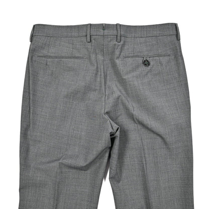 BERWICH "J MORELLO 1P" ストレッチウール ワンタックスラックス｜425008 - 42｜GUARDAROBA MILANO OFFICIAL STORE